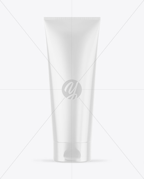 Glossy Cosmetic Tube Mockup