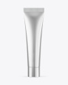 Metallic Cosmetic Tube Mockup