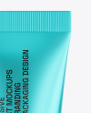 Metallic Cosmetic Tube Mockup