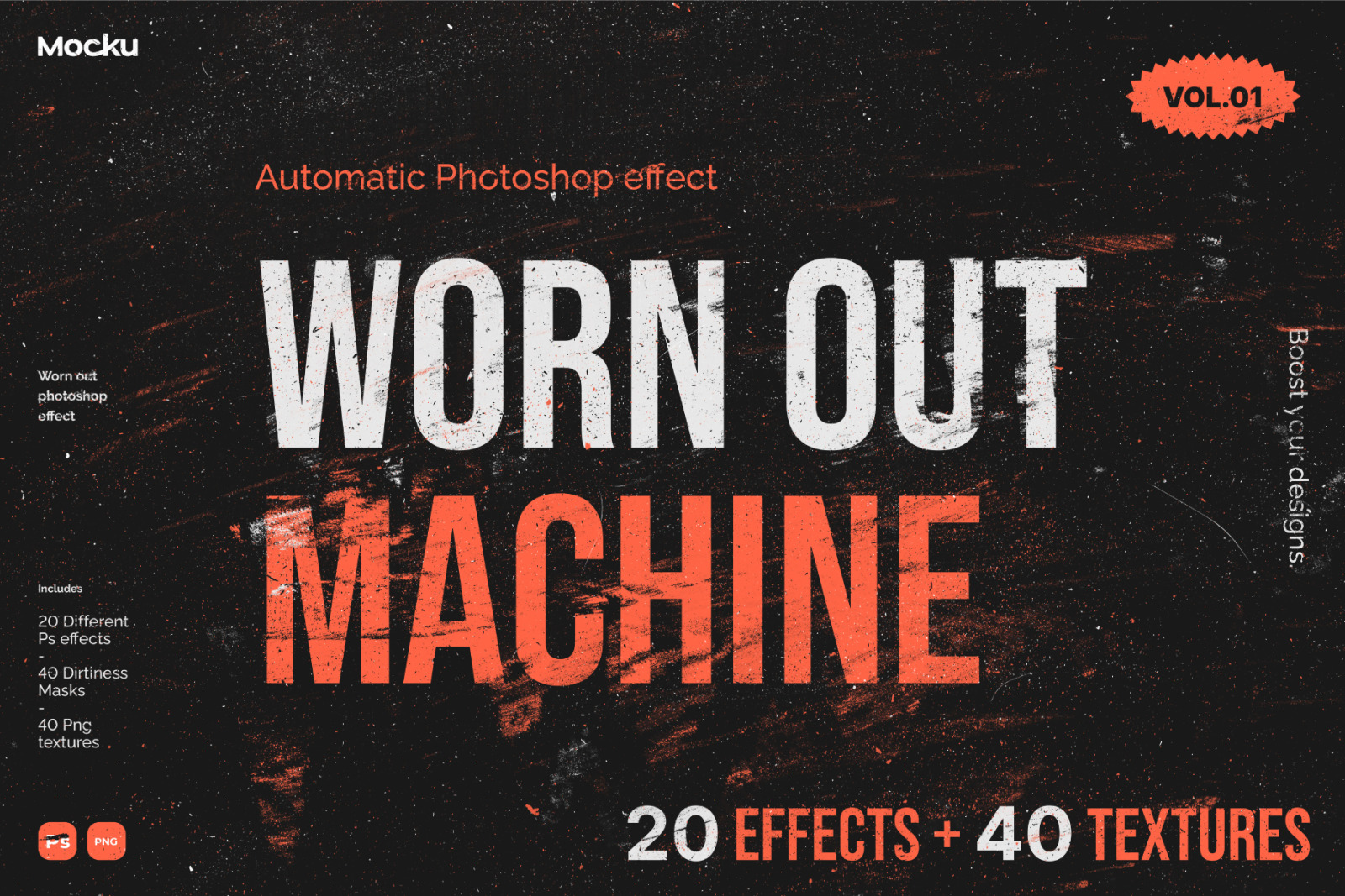 Worn-out Effect