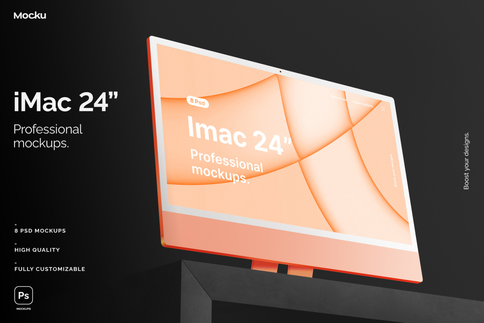 iMac 24" - Mockups Pack iMac 24" - Mockups Pack