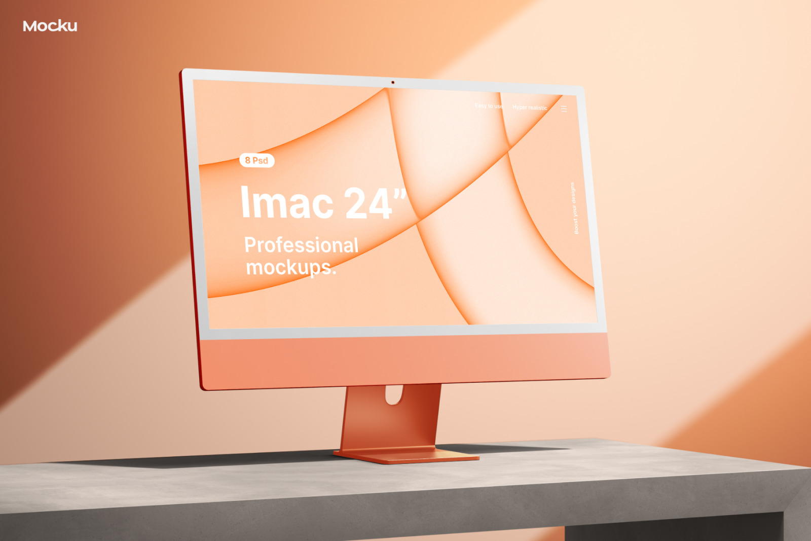 iMac 24" - Mockups Pack iMac 24" - Mockups Pack