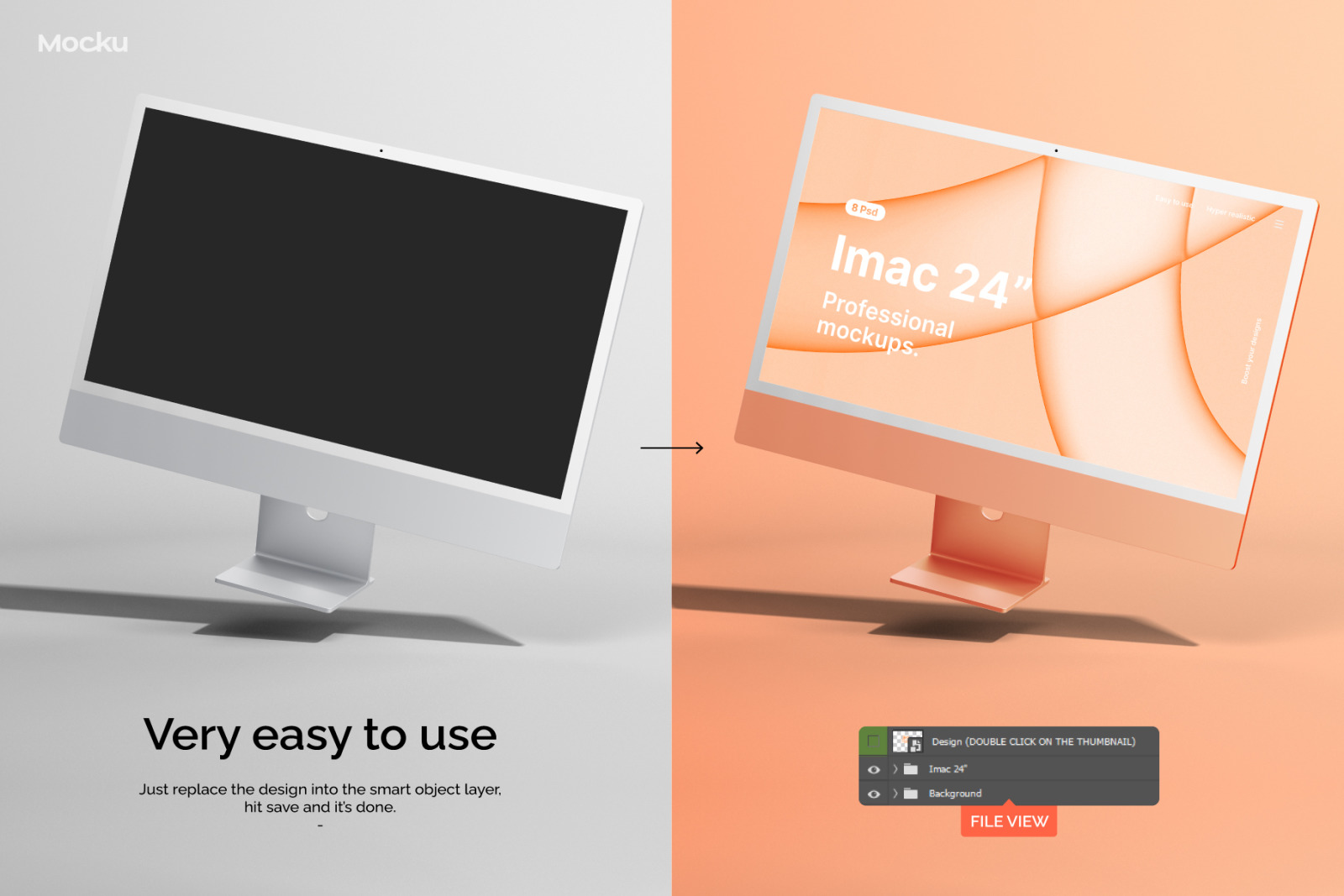 iMac 24" - Mockups Pack iMac 24" - Mockups Pack