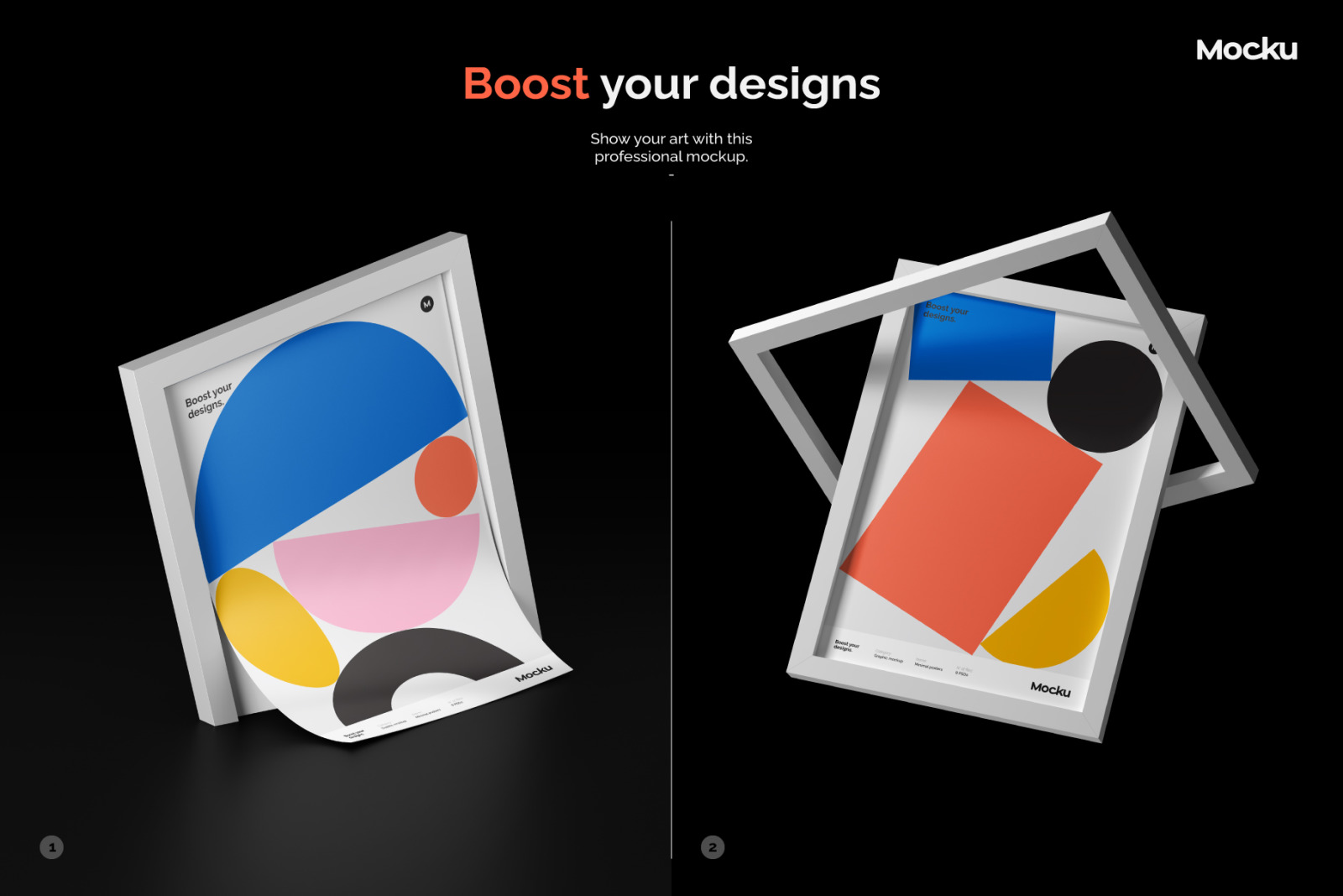 Art Gallery - Frame Mockups Art Gallery - Frame Mockups