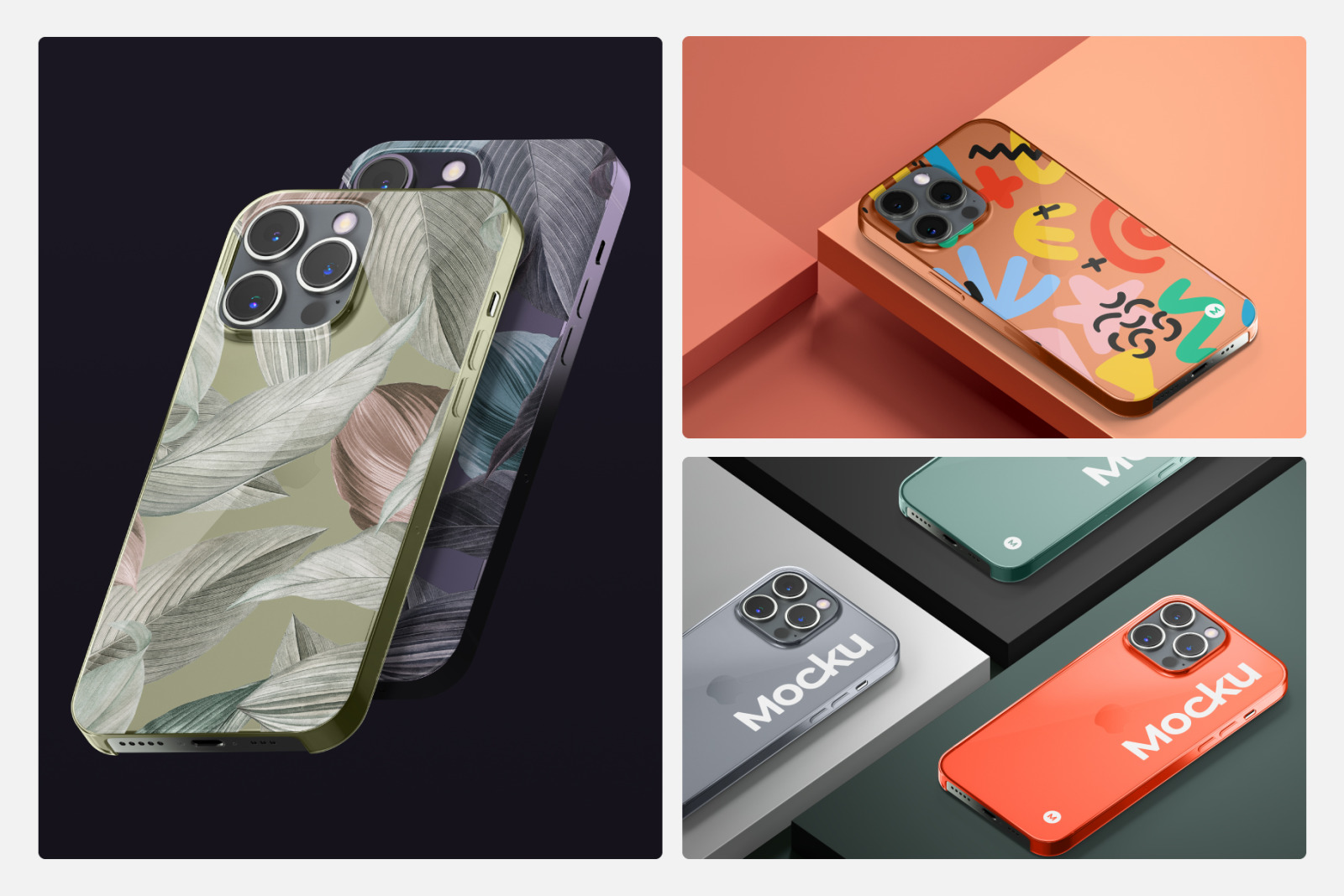 Iphone Cases Mockups Vol.01