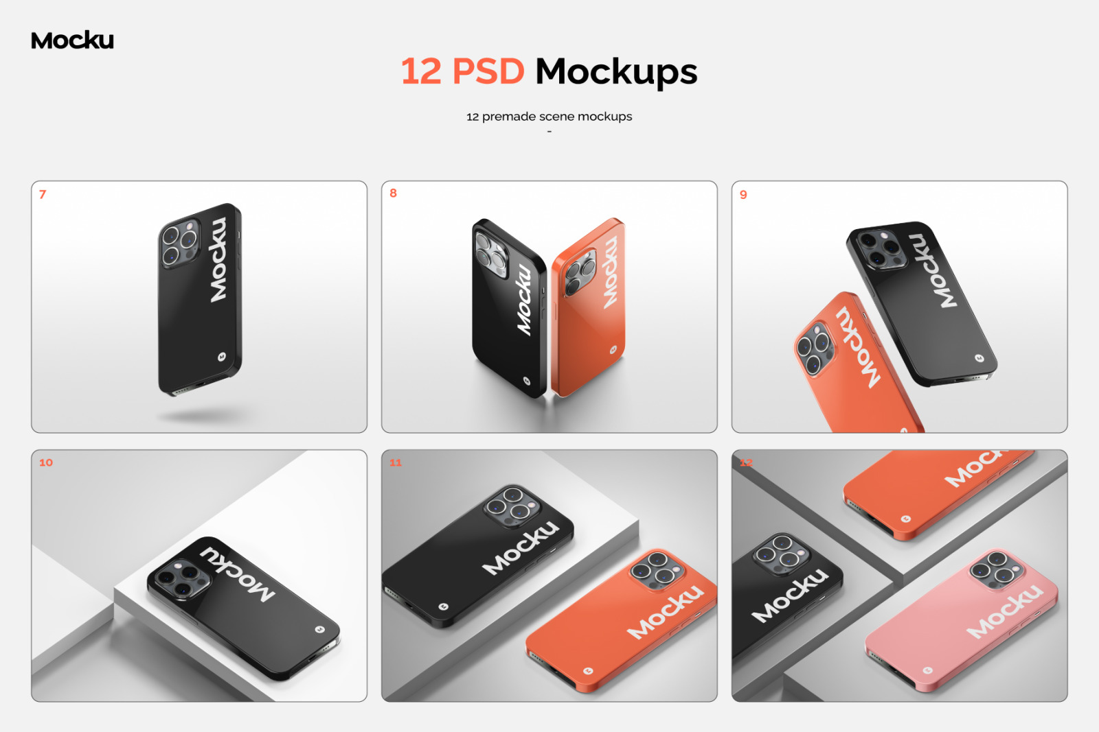 Iphone Cases Mockups Vol.02