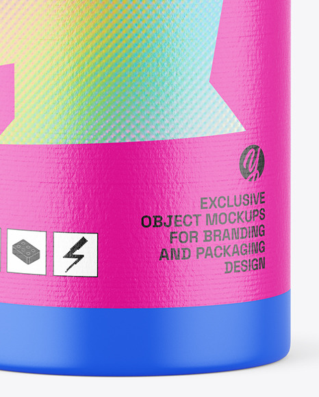 120ml Matte Plastic Dropper Bottle Mockup