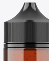 120ml Amber Glass Dropper Bottle Mockup