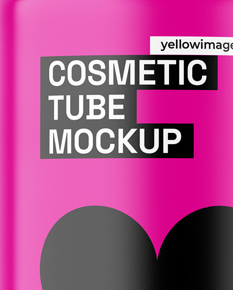 Cosmetic Tube Mockup