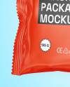 Matte Snack Package Mockup