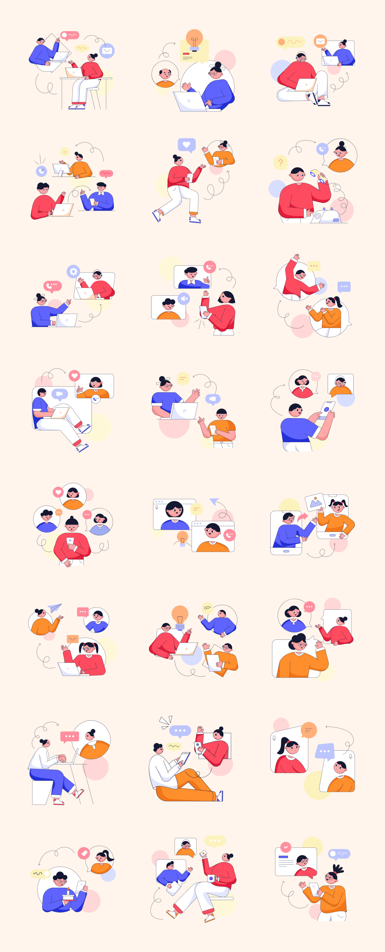 Communication Illustrations