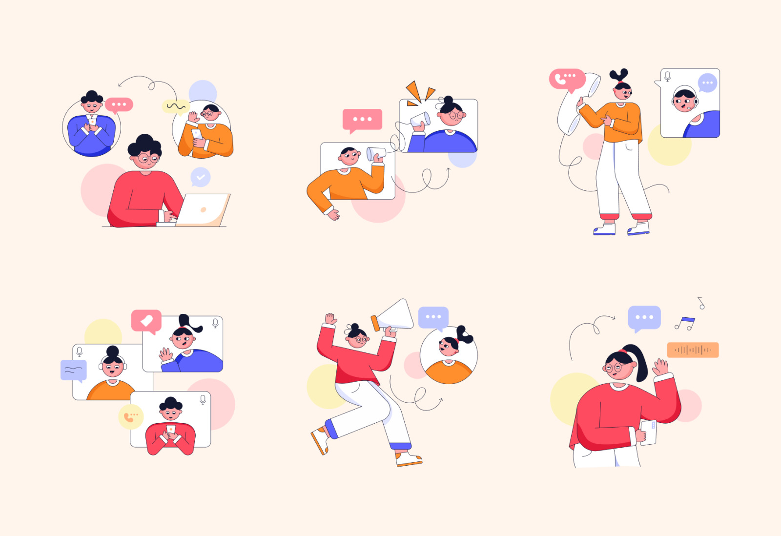 Communication Illustrations