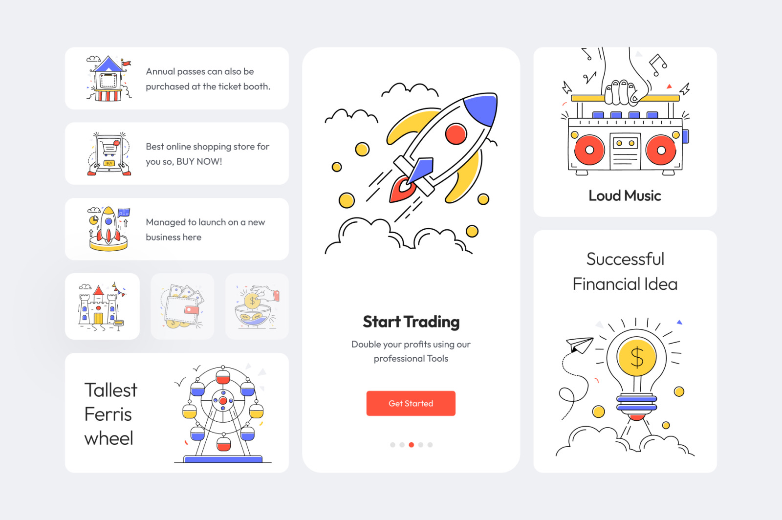 85 Animated Aesthetic Illustrations