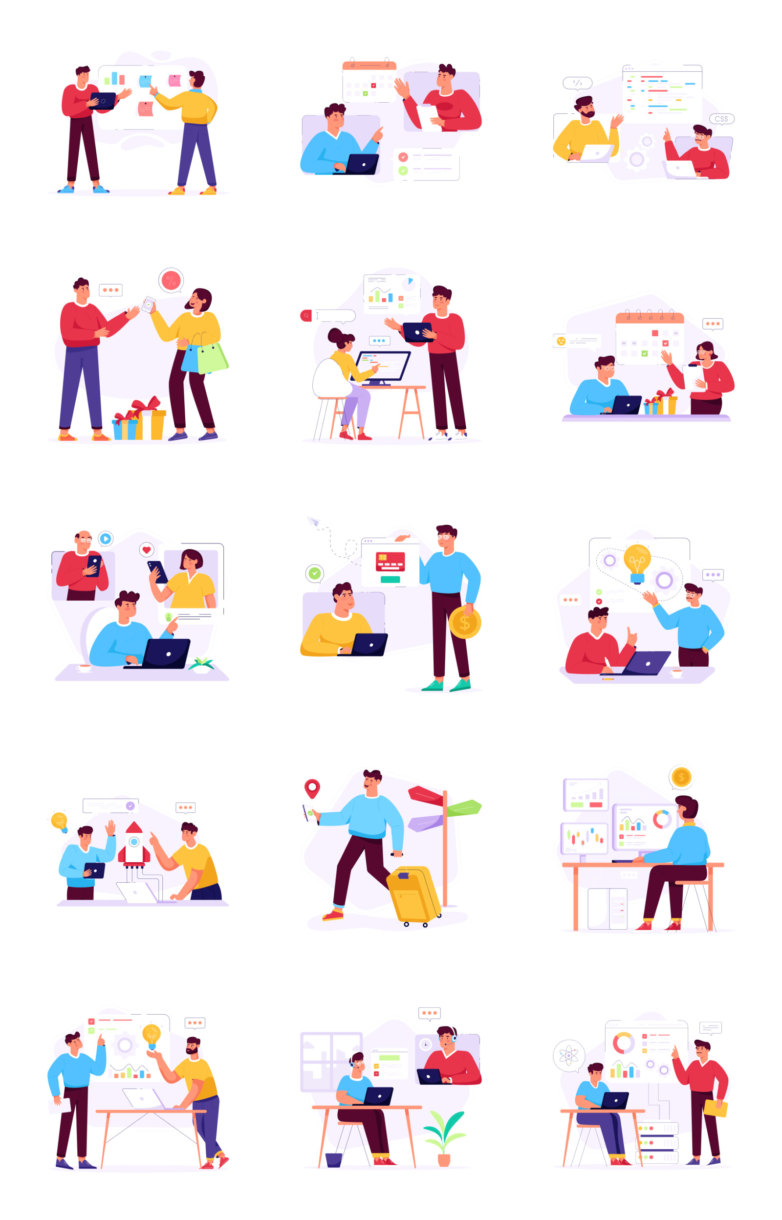 Meetup Illustrations