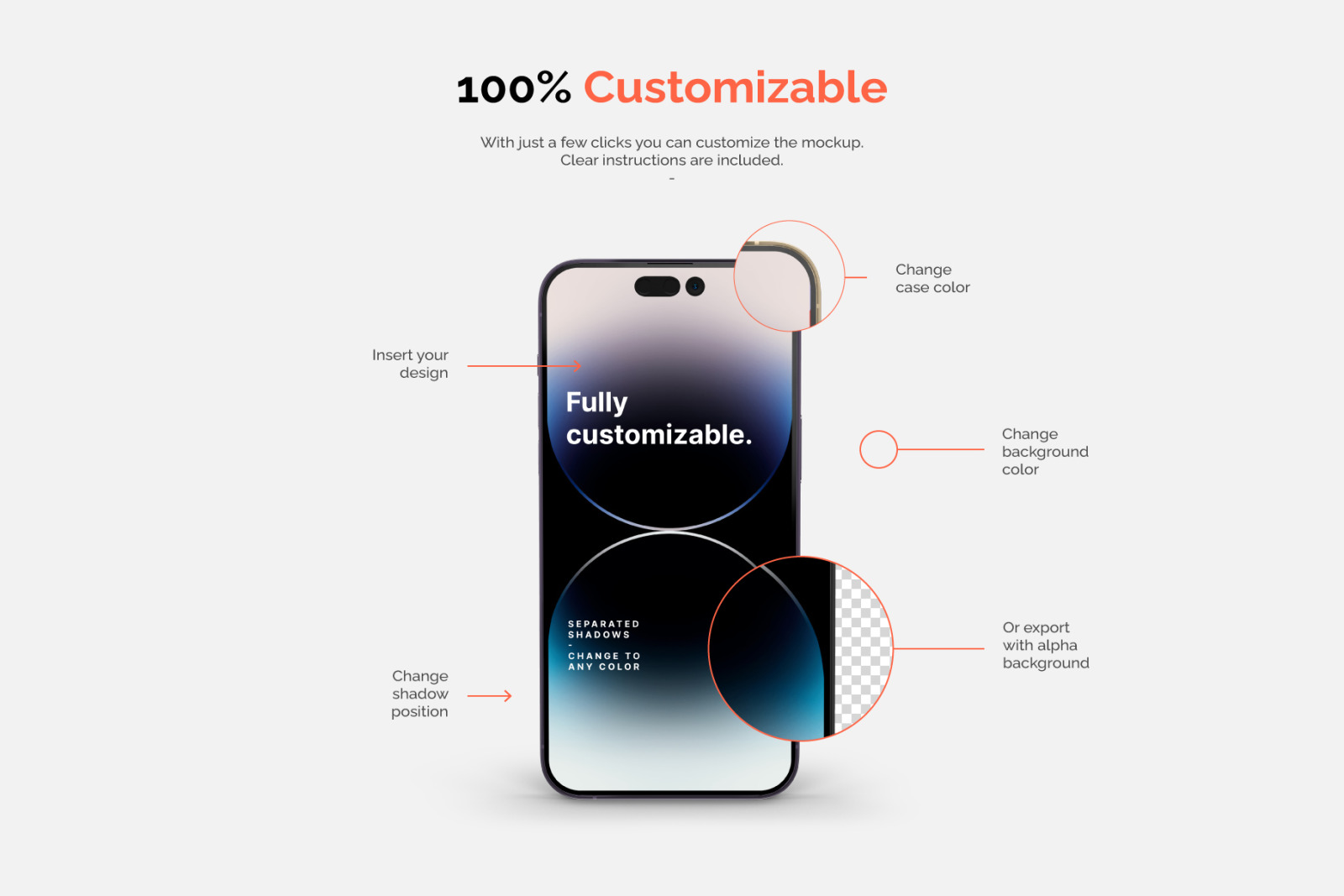 Iphone 14 Pro Mockups + Scene Creator Iphone 14 Pro Mockups + Scene Creator