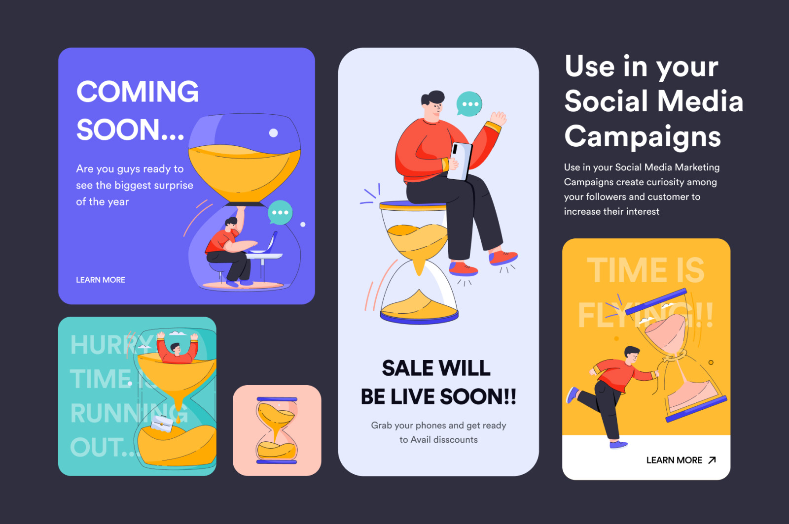 45 Time Illustration