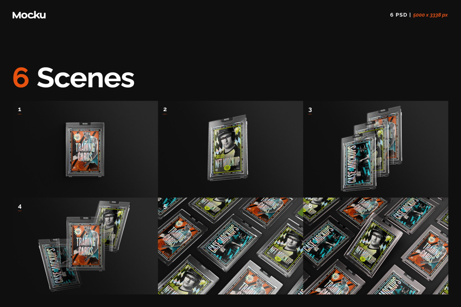 Trading Cards Mockups Trading Cards Mockups