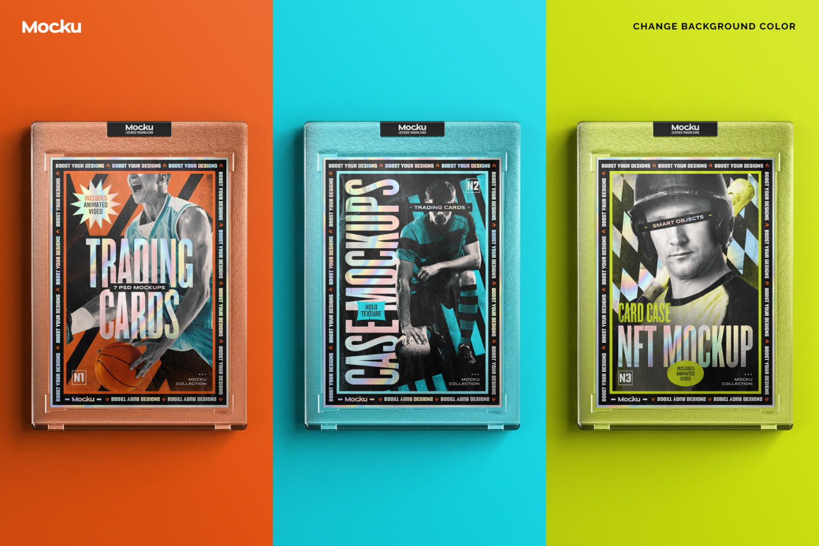 Trading Cards Mockups Trading Cards Mockups
