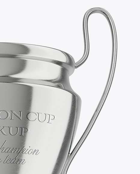 Silver Champion Cup Mockup