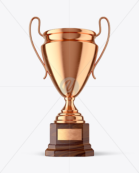 Bronze Champion Cup Mockup