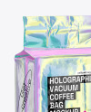 Holographic Vacuum Food Package Mockup