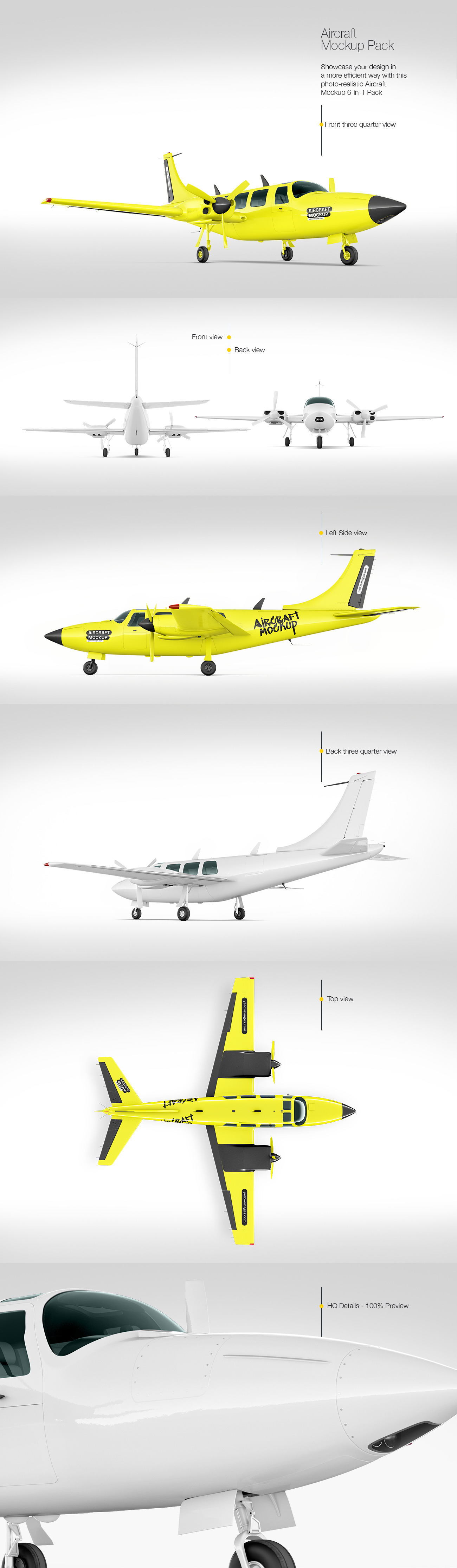 Aircraft Mockup Pack