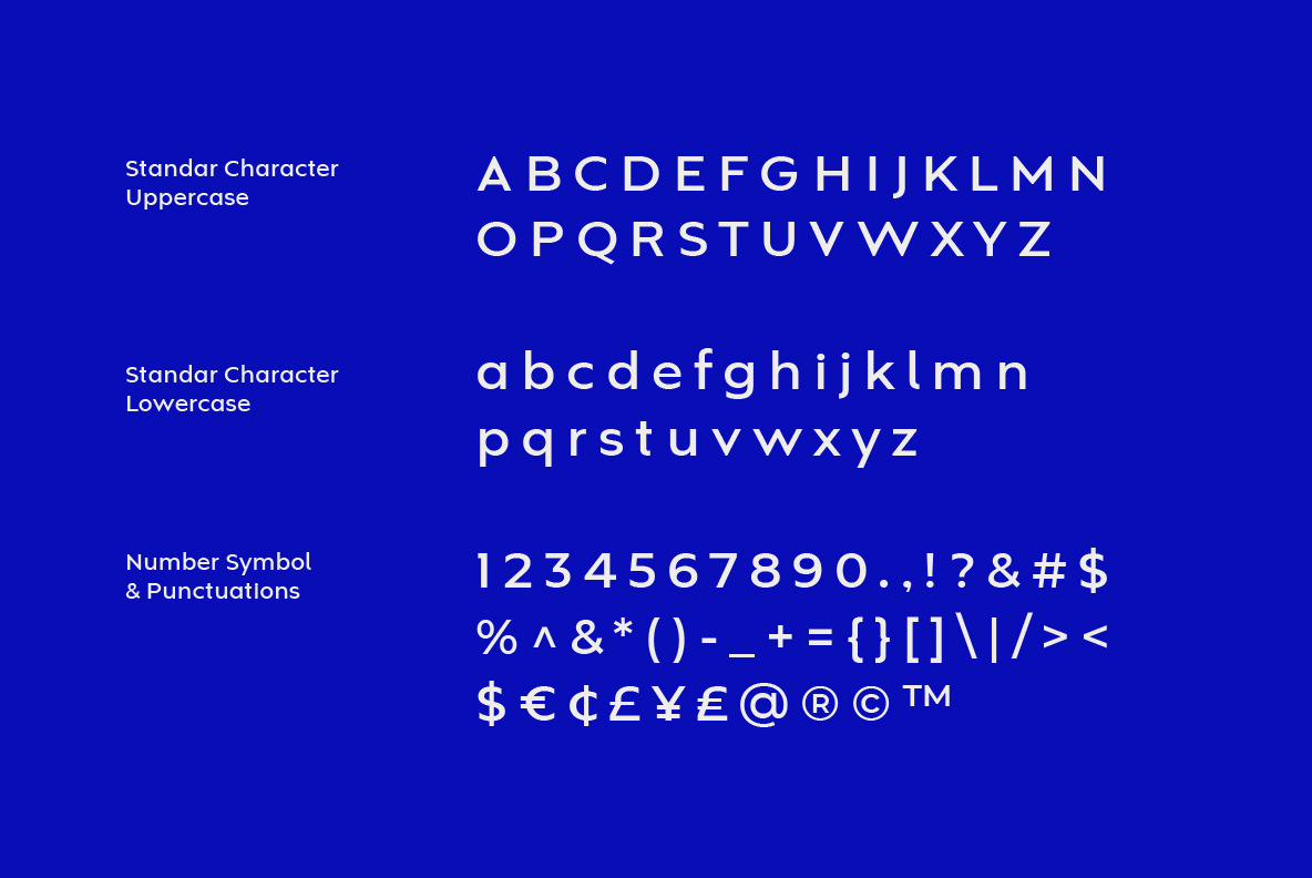 Mosafin Sans Serif Font Family