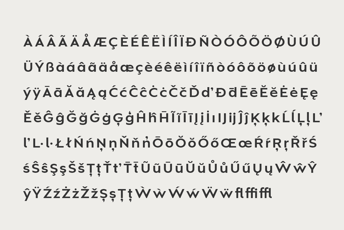 Mosafin Sans Serif Font Family