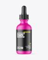 Matte Plastic Dropper Bottle Mockup