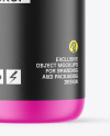 Matte Plastic Dropper Bottle Mockup