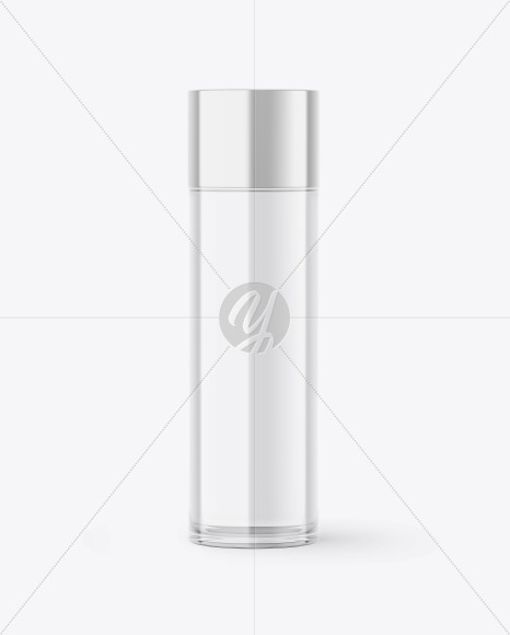 Glass Cosmetic Bottle Mockup