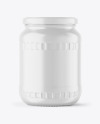 Matte Jar Mockup