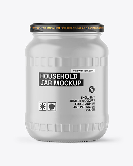 Matte Jar Mockup