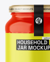 Glossy Jar Mockup