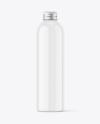 Glossy Plastic Bottle Mockup