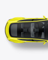 Electric Car Mockup - Top View