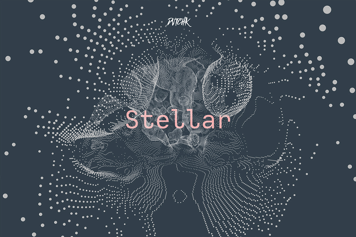 Stellar | Abstract Particles PNG