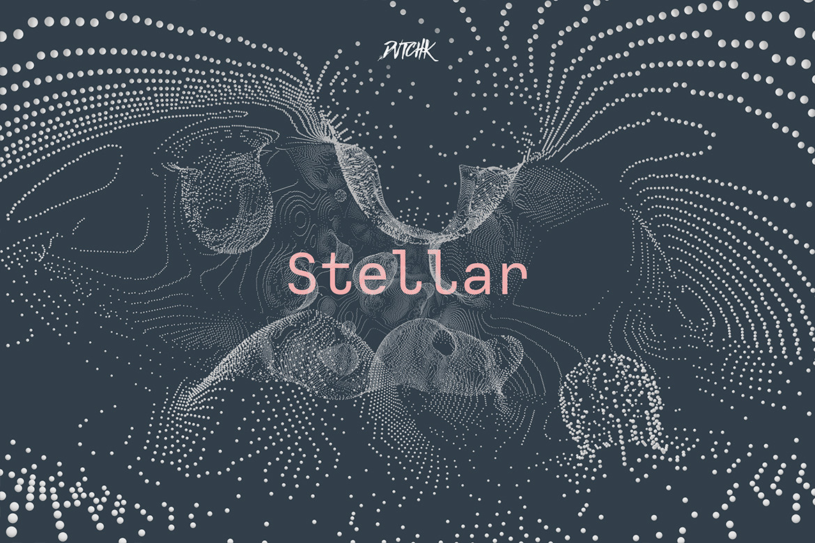 Stellar | Abstract Particles PNG