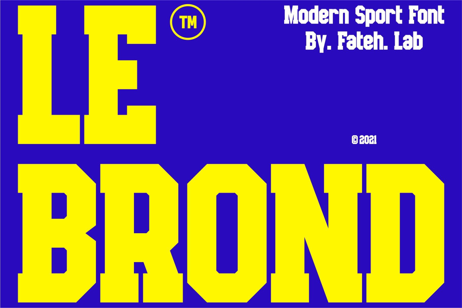 Le Brond Font Le Brond Font