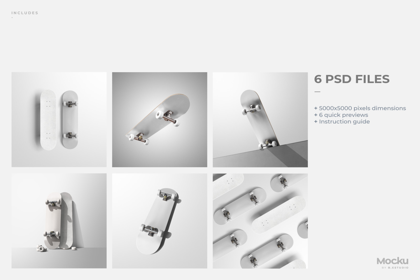 Skate Mockups Pack Skate Mockups Pack