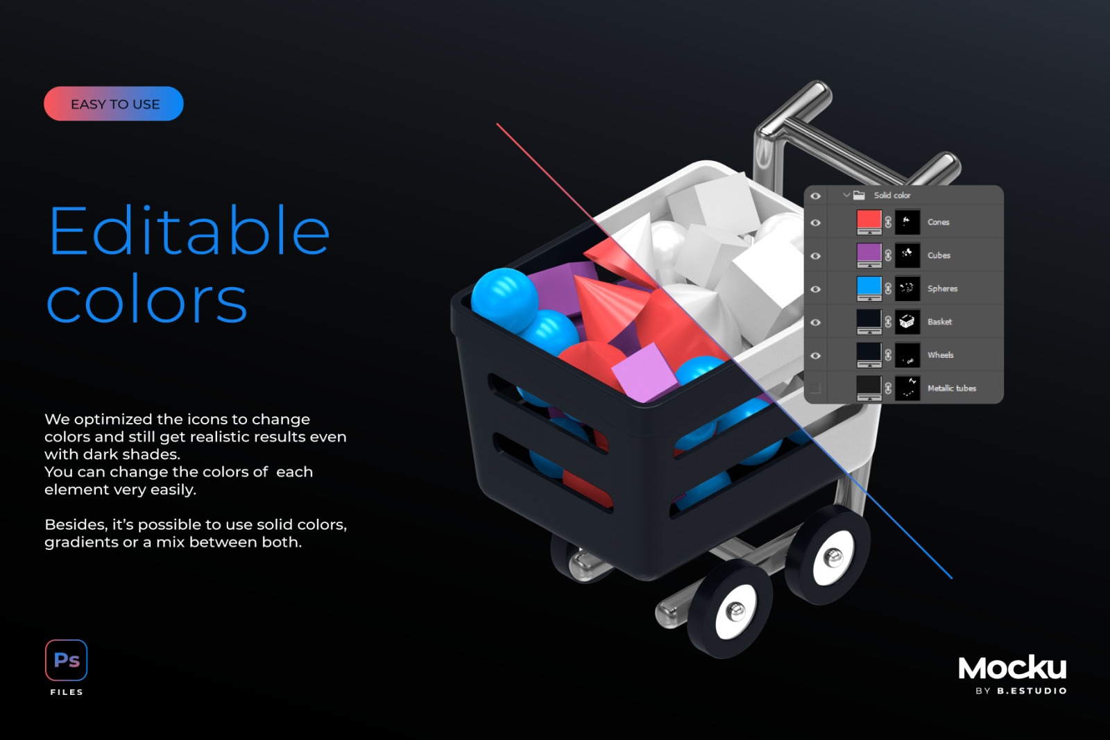 E-Commerce Editable 3D icons E-Commerce Editable 3D icons