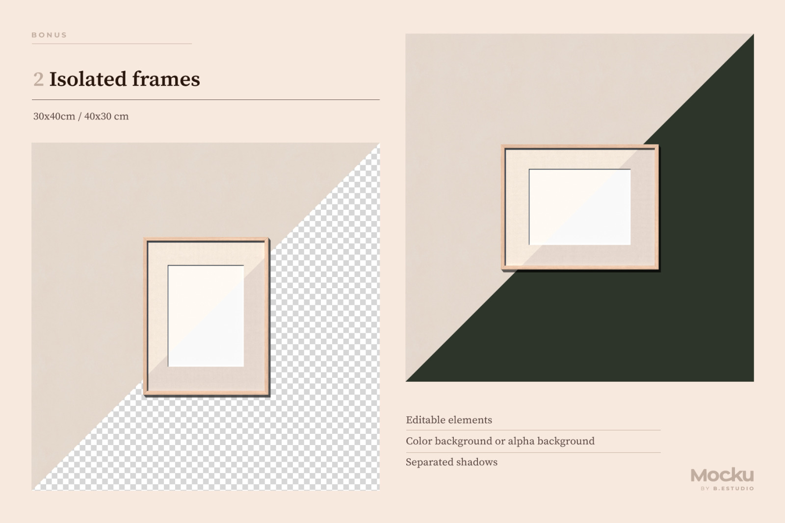 Frame Mockups Bundle Frame Mockups Bundle