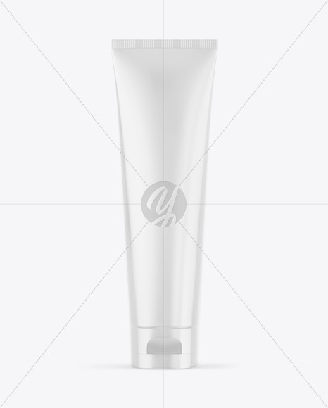 Glossy Cosmetic Tube Mockup