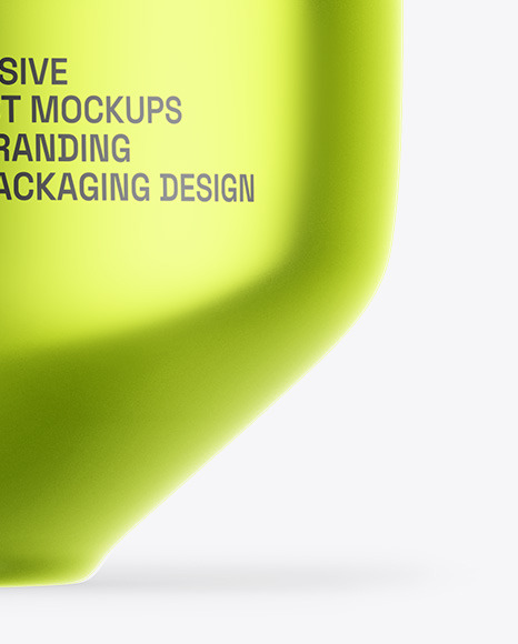 Metallic Cosmetic Jar Mockup Metallic Cosmetic Jar Mockup