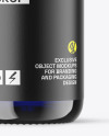 Blue Glass Dropper Bottle Mockup Blue Glass Dropper Bottle Mockup