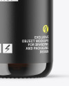 Amber Glass Dropper Bottle Mockup