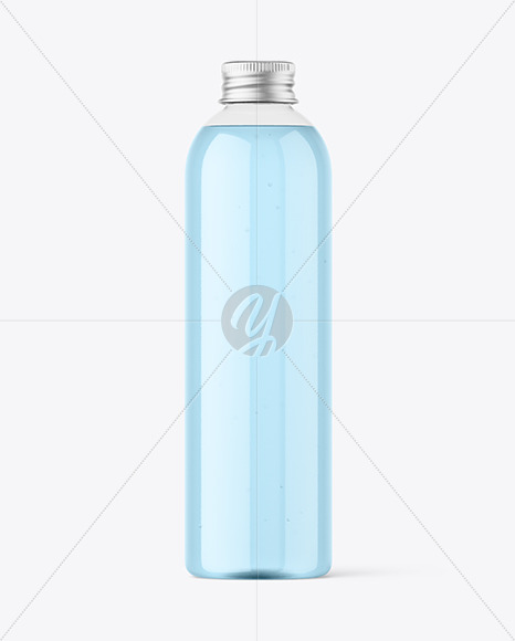 Clear Plastic Bottle Mockup Clear Plastic Bottle Mockup