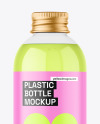 Clear Plastic Bottle Mockup