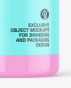 Clear Plastic Bottle Mockup Clear Plastic Bottle Mockup