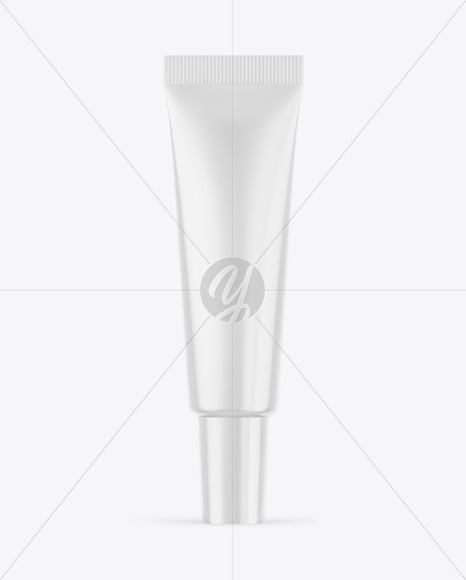 Glossy Cosmetic Tube Mockup